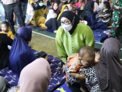 Data Pengungsi Terus Berubah, Wabup Intan Pantau Langsung Penanganan Dampak Kebakaran TPA Jatiwaringin