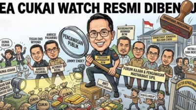 Bea Cukai Watch dibentuk sebagai wadah masyarakat sipil untuk memperkuat pengawasan, transparansi, dan akuntabilitas sektor kepabeanan.