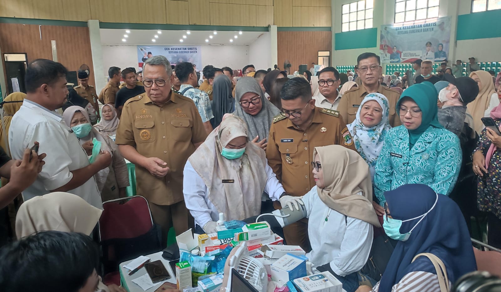 Cakupan CKG di Tangsel mencapai 53 persen. Pemeriksaan menemukan banyak kasus hipertensi dan diabetes pada warga.