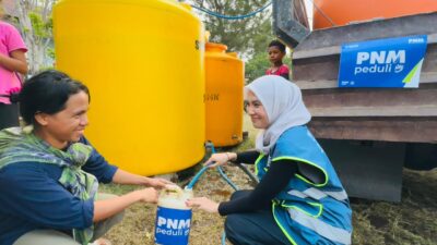 PNM Peduli Hadirkan Akses Air Bersih untuk Pengungsi Gempa NTT