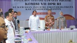 Komisi VII DPR RI menyerap masukan pelaku industri di Cikupa Mas sebagai bahan pembahasan RUU Kawasan Industri.