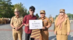 Ligar Fajar Maulana Menangkan Lomba Logo Hari Jadi ke-528 Kuningan