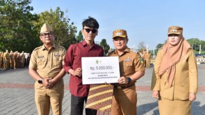 Ligar Fajar Maulana Menangkan Lomba Logo Hari Jadi ke-528 Kuningan