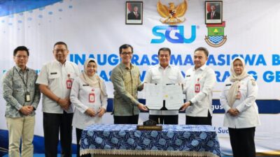 SGU mendukung Pemkab Tangerang mencetak SDM unggul melalui Beasiswa Tangerang Gemilang dan pengembangan kompetensi generasi muda.