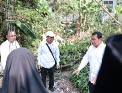 Tinjau Lokasi Bencana, Bupati Tangerang Instruksikan Pembangunan Rumah Korban Puting Beliung