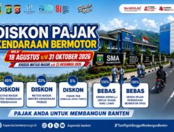 Punya Tunggakan Pajak Kendaraan? Denda PKB di Banten Dibebaskan 100 Persen