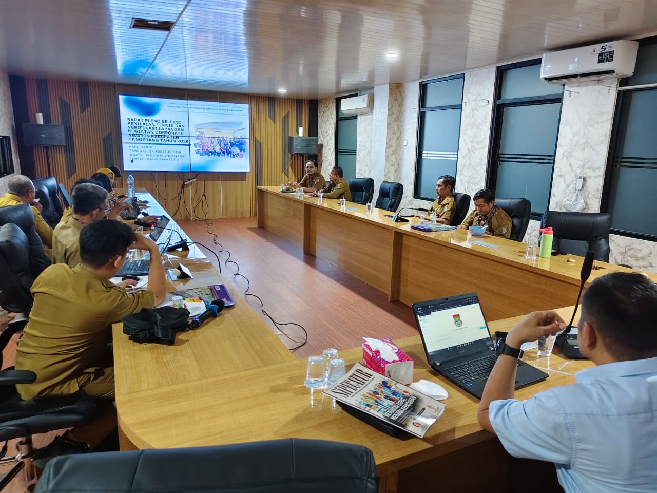 15 perusahaan dari tiga kategori dinyatakan lolos Corporate Awards Kabupaten Tangerang 2026 berdasarkan hasil penilaian teknis.