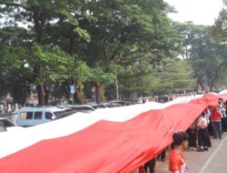 Pemuda Banten Ikuti Kirab Merah Putih di Kota Tangerang, Bawa Semangat Indonesia Maju