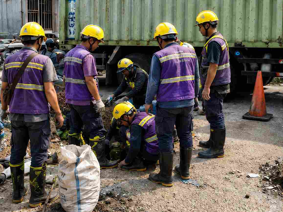 Aliran air Kosambi Barat mulai normal. Direksi PERUMDAM TKR turun langsung ke lapangan memastikan distribusi dan tekanan air tetap stabil.
