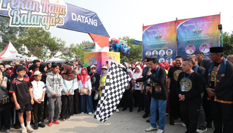 Pekan Raya Balaraja ke-2 menjadi wadah UMKM dan kreativitas warga. Maesyal Rasyid mendorong pengembangan ekonomi lokal.