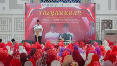 Benyamin Davnie mengajak warga Tangsel memaknai kemerdekaan dengan memperkuat kepedulian dan membantu sesama.