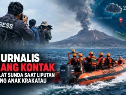Hendak Liput Aktivitas Anak Krakatau, Lima Jurnalis Hilang Kontak di Selat Sunda