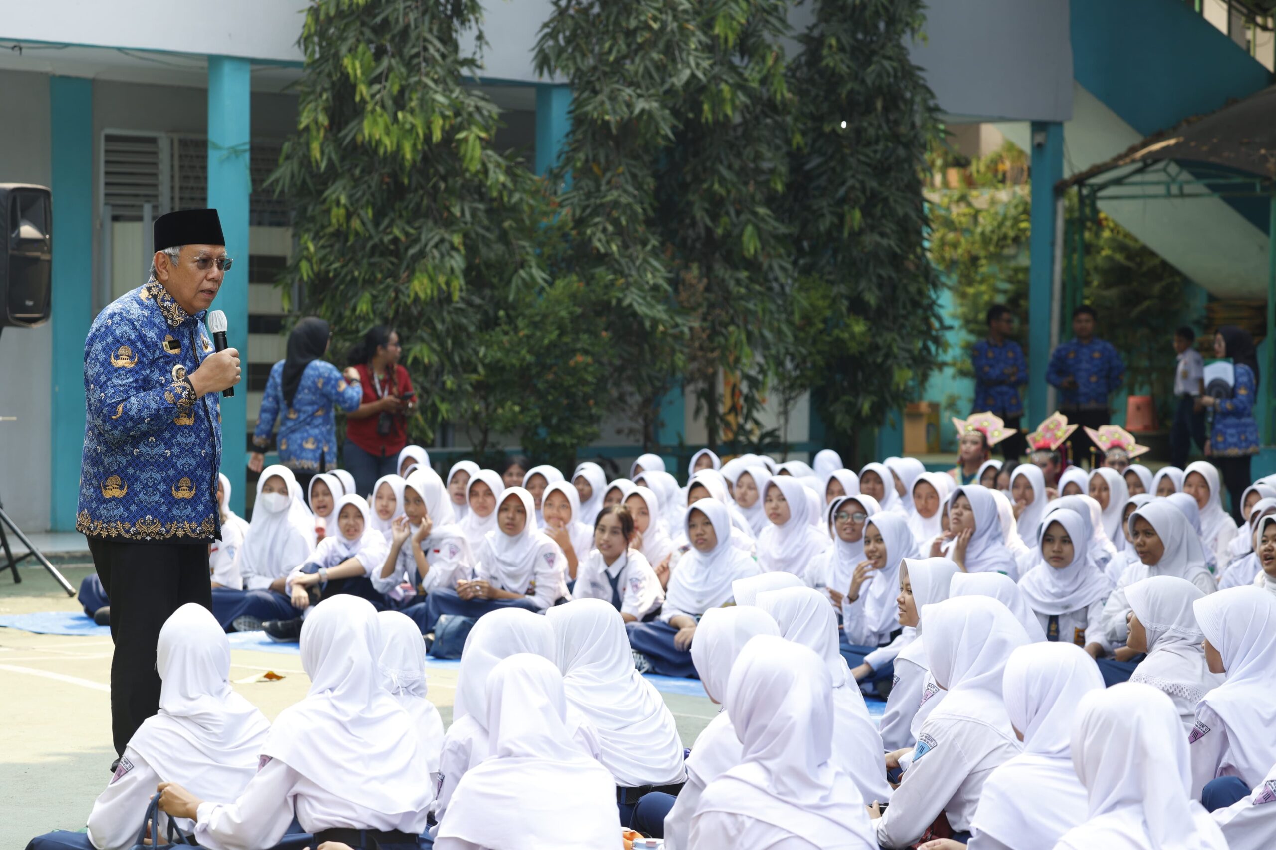 Pemkot Tangsel menindaklanjuti empat kondisi kesehatan anak hasil CKG melalui pemberian vitamin tambahan dan tablet tambah darah.