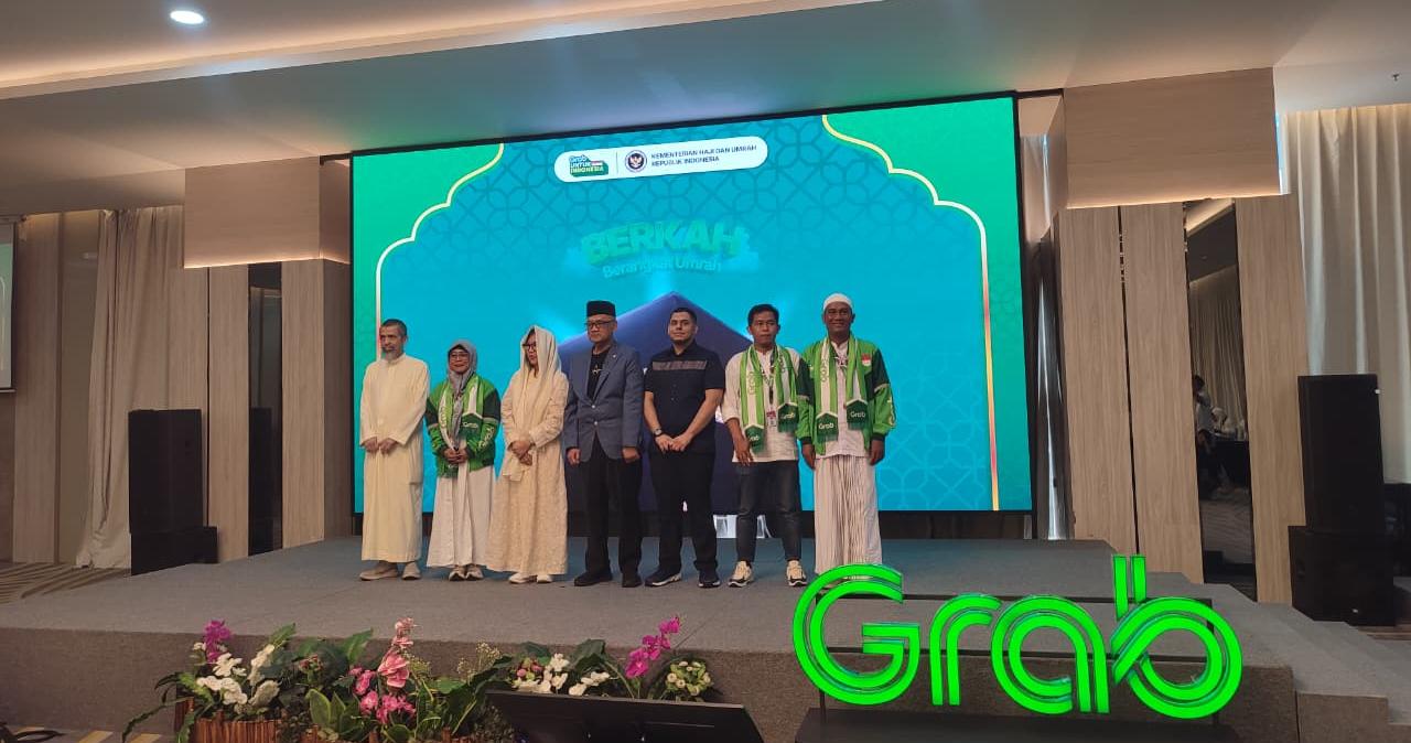 Sebanyak 105 pengemudi Grab mendapat kesempatan umrah, termasuk mitra perempuan dan penyandang disabilitas melalui Program Berkah.