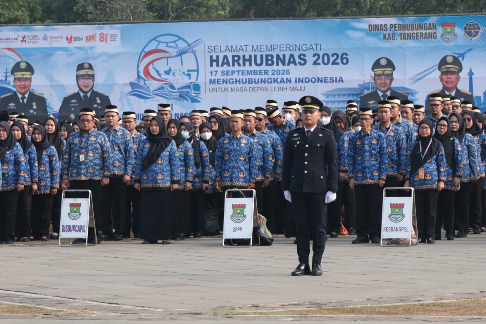 Harhubnas ke-55 di Kabupaten Tangerang menekankan pentingnya transportasi yang aman, tertib, nyaman, dan terintegrasi.