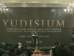 363 Lulusan FISIP UMT Didorong Terus Belajar dan Berkontribusi bagi Masyarakat