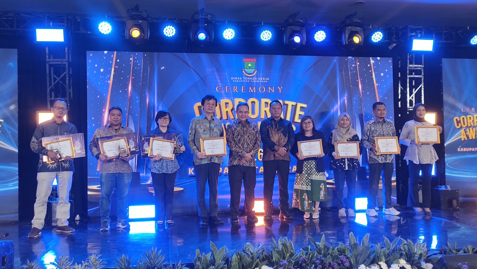 29 perusahaan di Kabupaten Tangerang menerima Corporate Awards 2026 atas kepatuhan ketenagakerjaan dan hubungan industrial yang harmonis.