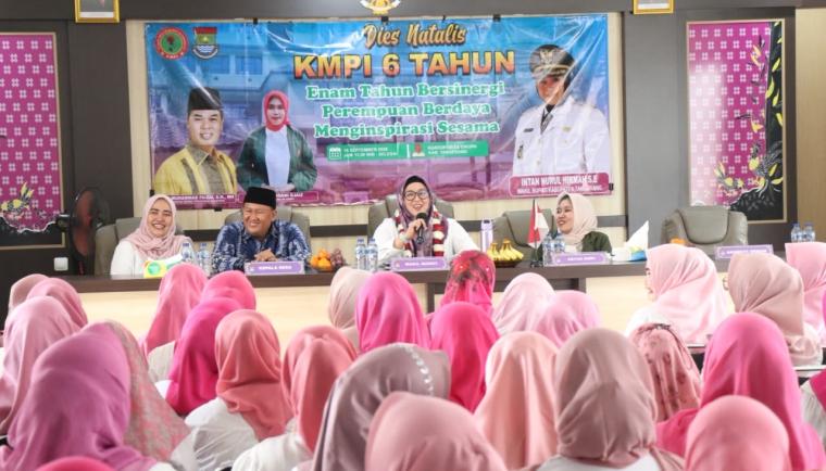 Wabup Intan apresiasi kiprah KMPI Tangerang selama enam tahun dalam mengadvokasi kekerasan seksual, stunting, dan sosial.