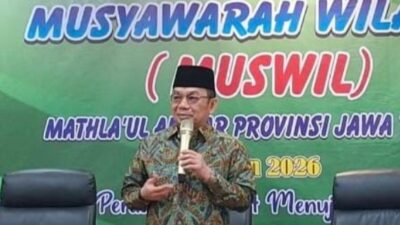 Ketum PBMA meminta kepengurusan baru Mathla’ul Anwar Jateng memperkuat organisasi, kaderisasi, aset, dan memperluas syiar dakwah.