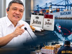 Rokok John JDB Disita di Malaysia, BCW Dorong Penelusuran Produksi hingga Dokumen Ekspor di Batam
