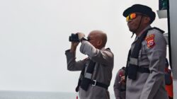 Pencarian lima jurnalis yang hilang memasuki hari kelima, tim SAR menyisir perairan Pulau Sertung di Selat Sunda.