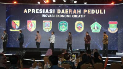 Pemkab Tangerang meraih penghargaan inovasi ekonomi kreatif setelah jumlah UMKM meningkat menjadi 78.506 unit pada akhir 2025.