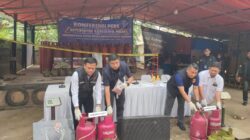 Bareskrim Tangkap Pengoplos LPG 3 Kg di Tangsel