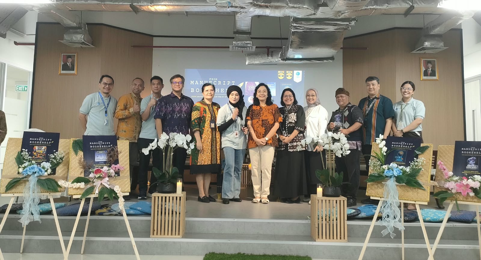 Peluncuran enam buku akademisi UMN menjadi ruang dialog tentang AI, jurnalistik, komunikasi, riset, kesehatan, dan media baru.