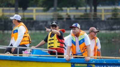 TMA Sungai Cisadane turun 40 cm, Pemkot Tangerang menyiapkan langkah antisipasi untuk menjaga ketersediaan air bersih.