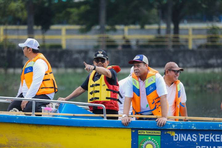 TMA Sungai Cisadane turun 40 cm, Pemkot Tangerang menyiapkan langkah antisipasi untuk menjaga ketersediaan air bersih.