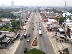 Ada Pembangunan Median dan U-Turn, Pengendara di Jalan Rawa Buntu Diminta Waspada