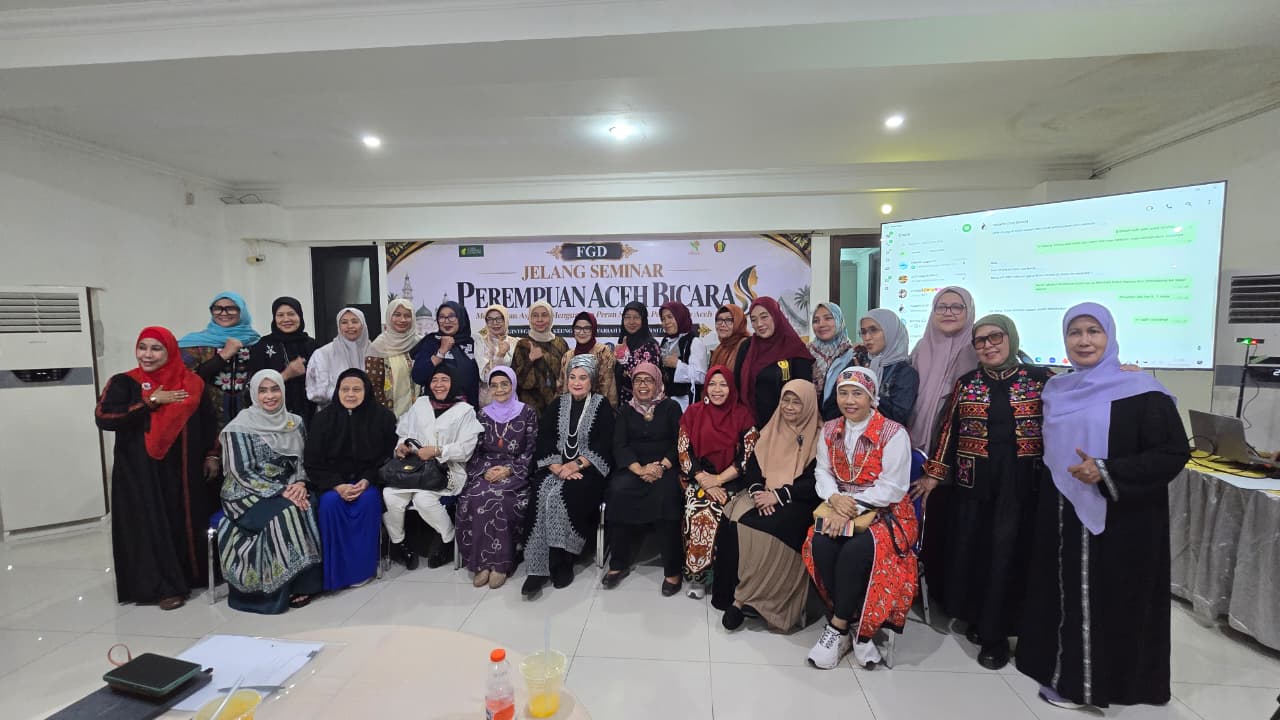 70 tokoh membahas masa depan perempuan Aceh menuju 2045, dari penguatan adat dan syariah hingga kepemimpinan, teknologi, dan AI.