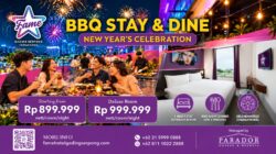 Fame Hotel Gading Serpong menawarkan paket Fame In To 2027, lengkap dengan kamar, sarapan, BBQ untuk dua orang, dan LED Bracelet.