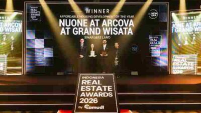 Sinar Mas Land meraih lima penghargaan IREA 2026 untuk BSD City, Grand Wisata Bekasi, Hiera, dan NuOne at Arcova.