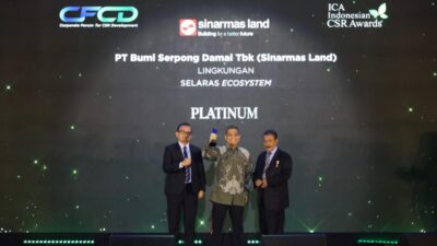 Sinar Mas Land meraih Platinum ISDA 2026 lewat SML UMKM Centre, program pemberdayaan UMKM untuk mendukung pertumbuhan ekonomi inklusif.