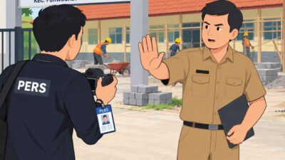 Wartawan diduga dilarang meliput proyek revitalisasi SDN Cowek I Pasuruan senilai Rp1,16 miliar. Pihak sekolah diminta memberi klarifikasi.