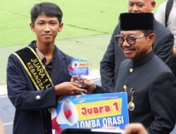 Nevio Antar UMT Raih Juara 1 Lomba Orasi Kebangsaan