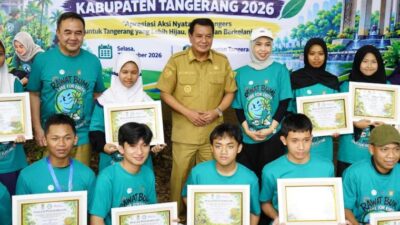 Bupati Tangerang mendorong keterlibatan generasi muda dalam aksi iklim melalui program YCAF 2026 untuk mengatasi masalah lingkungan.