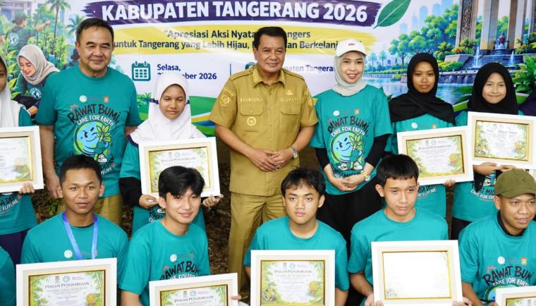 Bupati Tangerang mendorong keterlibatan generasi muda dalam aksi iklim melalui program YCAF 2026 untuk mengatasi masalah lingkungan.