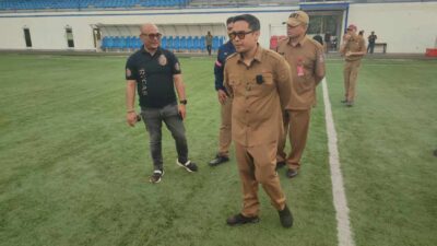 Pemkot Tangsel mematangkan fasilitas pertandingan Porprov VII Banten 2026, dengan progres sejumlah venue mencapai 80 persen.
