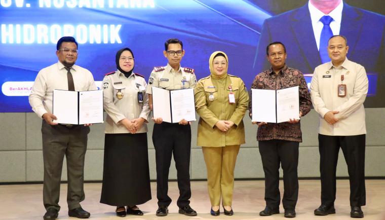Wabup Intan mendorong kolaborasi berkelanjutan untuk mendukung kemandirian dan produktivitas klien pemasyarakatan di tengah masyarakat.