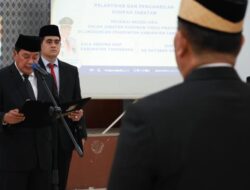 Rotasi Pejabat Eselon II Tangerang, Maesyal Rasyid: Jabatan adalah Amanah